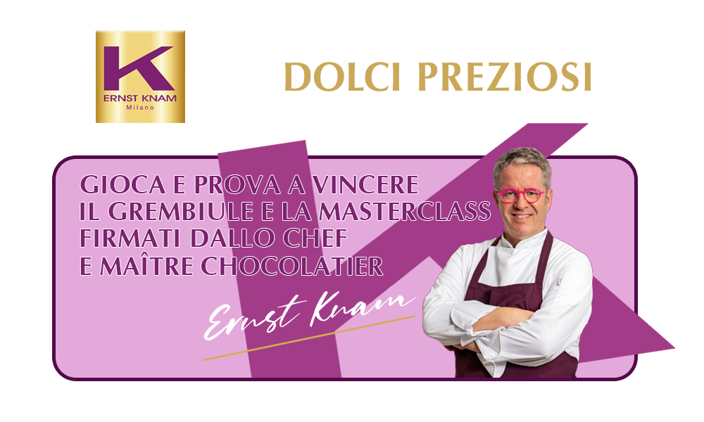 Gioca e prova a vincere il GREMBIULE DELLO CHEF e le MASTERCLASS